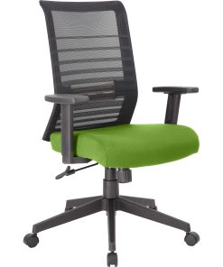 Lorell Removable Mesh Seat Cover – 19″ Length x 19″ Width – Polyester Mesh – Green – 1 Each 2