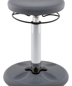 Kore Kids Adjustable Wobble Chair, 15-1/2" to 21-1/2"H, Gray