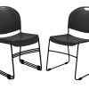 Office Star™ Work Smart™ High-Back Chair, FL660 Series, Chocolate/Black 3