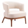 Zuo Penryn Accent Chair, Beige