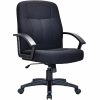 Boss Office Products Adjustable Antimicrobial Drafting Stool With Glides, Black 4