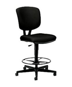HON® Volt® 5705 Fabric Mid-Back Stool, Black 2