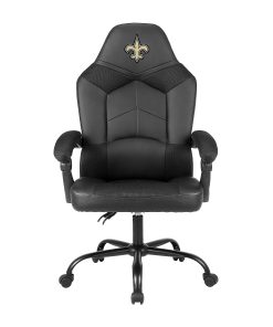 Imperial NFL Adjustable Oversized Vinyl High-Back Office Task Chair, New Orleans Saints 2
